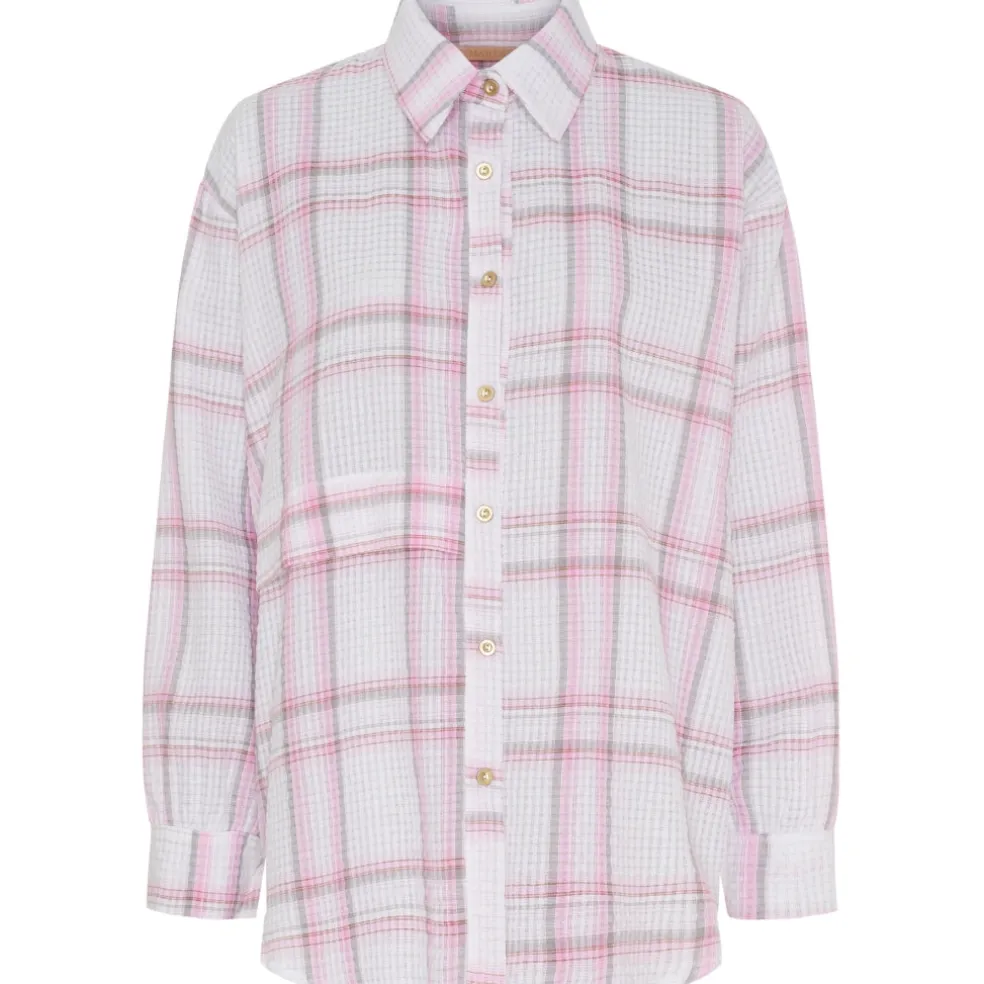 Marta du Chateau dame skjorte MdcFaustina 6891 - Rose