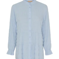 Marta Du Chateau dame skjorte MdcNamoi - Celeste