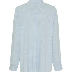 Marta Du Chateau dame skjorte MdcMollie - Celestestripe