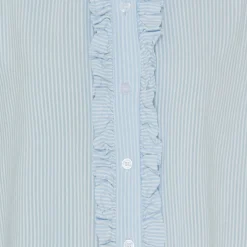 Marta Du Chateau dame skjorte MdcMollie - Celestestripe