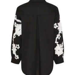 Marta du Chateau dame skjorte MdcGardenia 258899 - Black