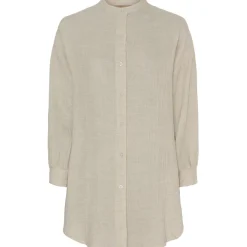 Marta Du Chateau dame skjorte MdcRoxane - Beige3