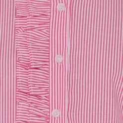 Marta Du Chateau dame skjorte MdcFina - Fuxia Stripe