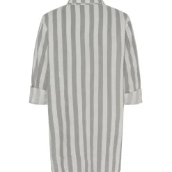 Marta Du Chateau dame skjorte MdcPam - Beige/Grigio