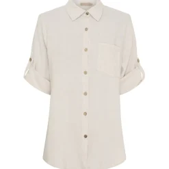 Marta du Chateau dame skjorte MdcKiara 258354 - Sabbia1752