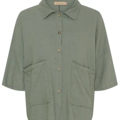 Marta Du Chateau dame skjorte MdcMinna - Military