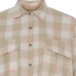 Marta Du Chateau dame skjorte MdcJaida - AlinaBeige1