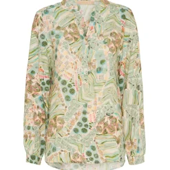 Marta Du Chateau dame skjorte - 8128 - salvia