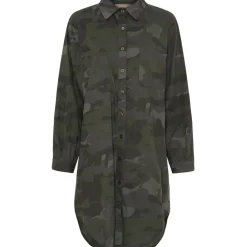 Marta du Chateau dame skjorte MdcPearl 7467 - Camo