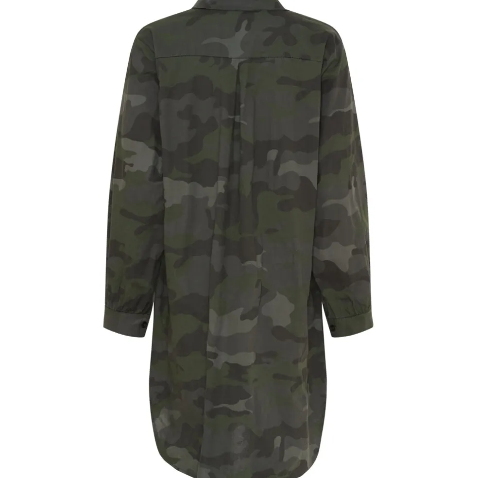 Marta du Chateau dame skjorte MdcPearl 7467 - Camo