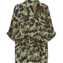 Marta du Chateau dame skjorte MdcZenobia 7487 - Camo