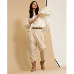 Marta Du Chateau dame skjorte MdcTarah - Offwhite