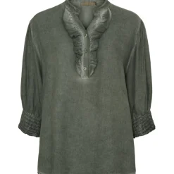 Marta Du Chateau dame skjorte MdcUnnur 6317 - Military CW