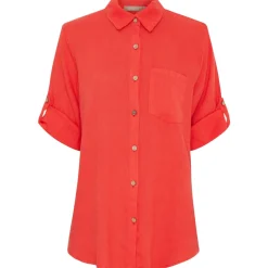 Marta du Chateau dame skjorte MdcKiara 258354 - Red5604