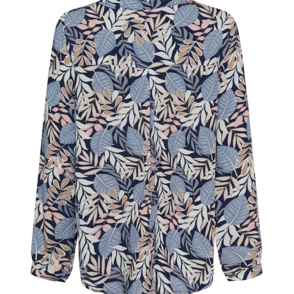 Marta Du Chateau dame skjorte MdcAstrid - Blue4707