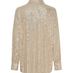 Marta du Chateau dame skjorte MdcBertille 6624 - Champagne