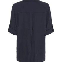 Marta Du Chateau dame skjorte 85137-1 - Navy5512