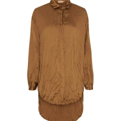 Marta Du Chateau dame skjorte - R83215TZ - Camel