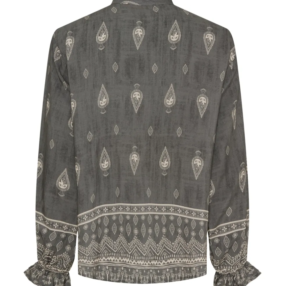 Marta Du Chateau dame skjorte MdcAya 5891 - Grey1943tps