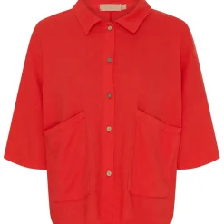 Marta Du Chateau dame skjorte MdcMinna - Red