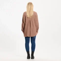 Marta Du Chateau dame skjorte 7049 - Cappucino
