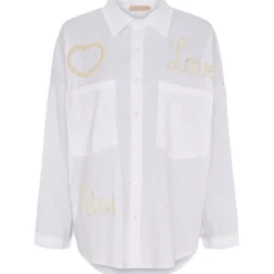 Marta du Chateau dame skjorte MdcCarine 258035 - White