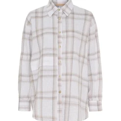 Marta du Chateau dame skjorte MdcFaustina 6891 - Beige