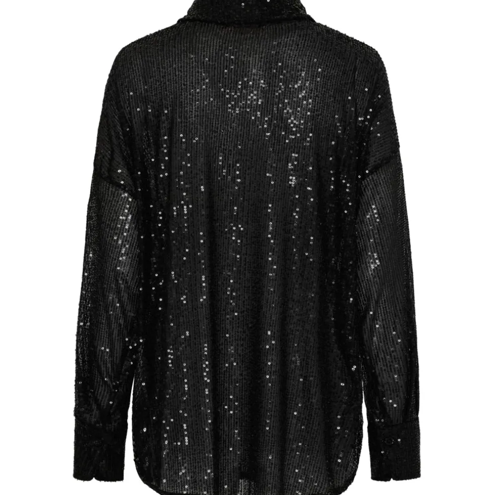 Marta du Chateau dame skjorte MdcBertille 6624 - Black