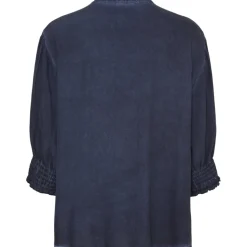 Marta Du Chateau dame skjorte MdcUnnur 6317 - Blue Scuro CW