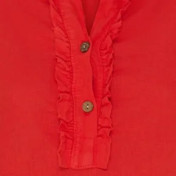 Marta Du Chateau dame skjorte 85137-1 - Red