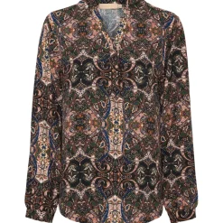 Marta Du Chateau dame skjorte - 8128 - Black v24