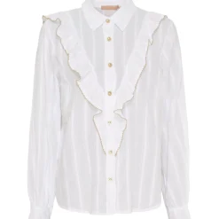 Marta du Chateau dame skjorte MdcLaurette 6843 - White/beige