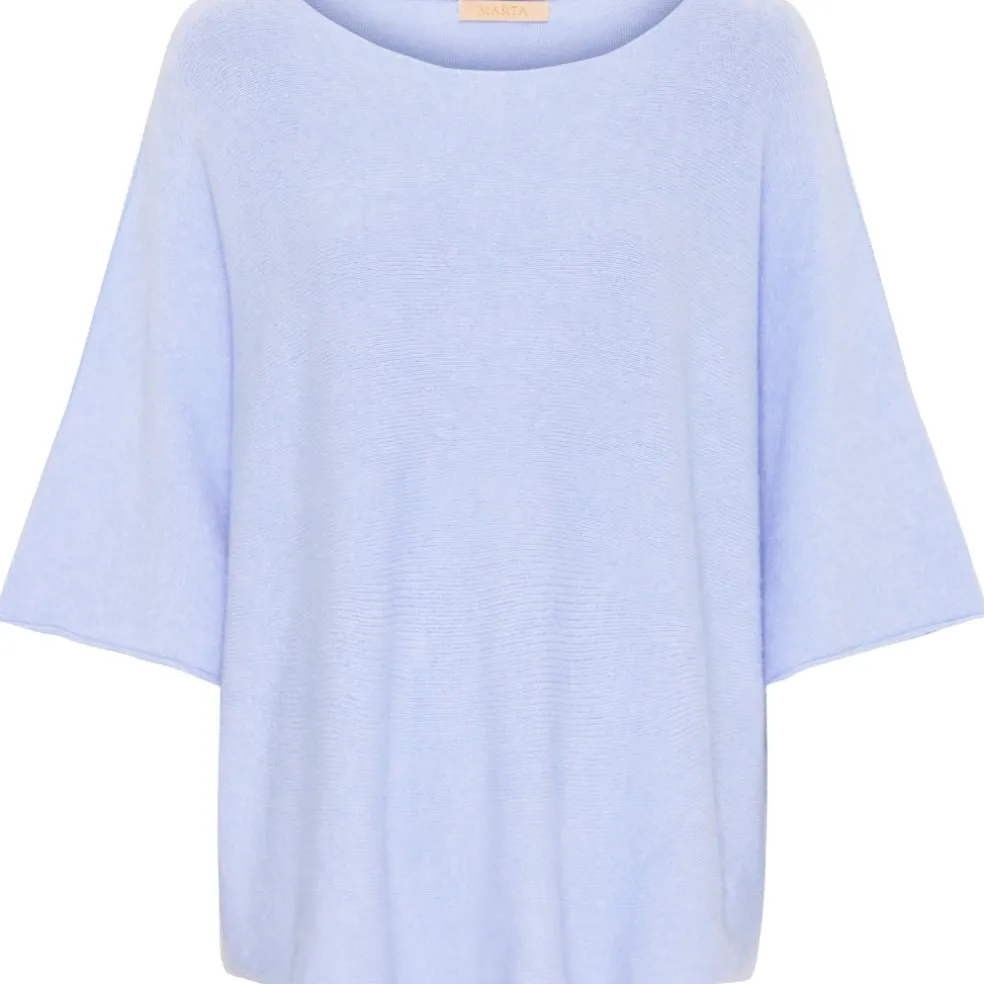 Marta Du Chateau dame strik MdcSia 5003 - Celeste