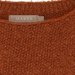 Marta du Chateau dame strik MdcAnouk 8038 - Ruggine