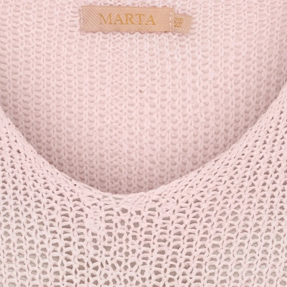 Marta Du Chateau dame strik 7010 - Baby Pink