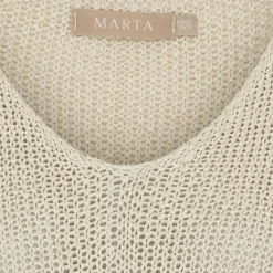Marta Du Chateau dame strik 7010 - Cream103