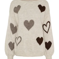 Marta du Chateau dame strik MdcAmarante 64023 - Beige