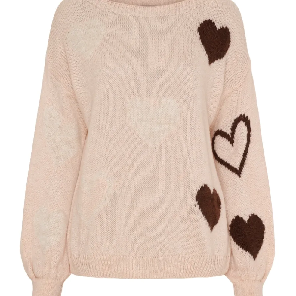 Marta du Chateau dame strik MdcAmarante 64023 - Old Rose