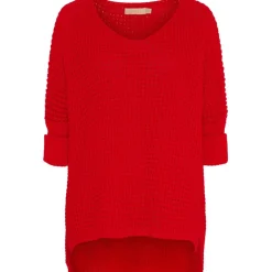 Marta Du Chateau dame strik MdcMille 18236 - Red3083