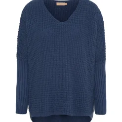 Marta Du Chateau dame strik MdcMille 18236 - Jeans