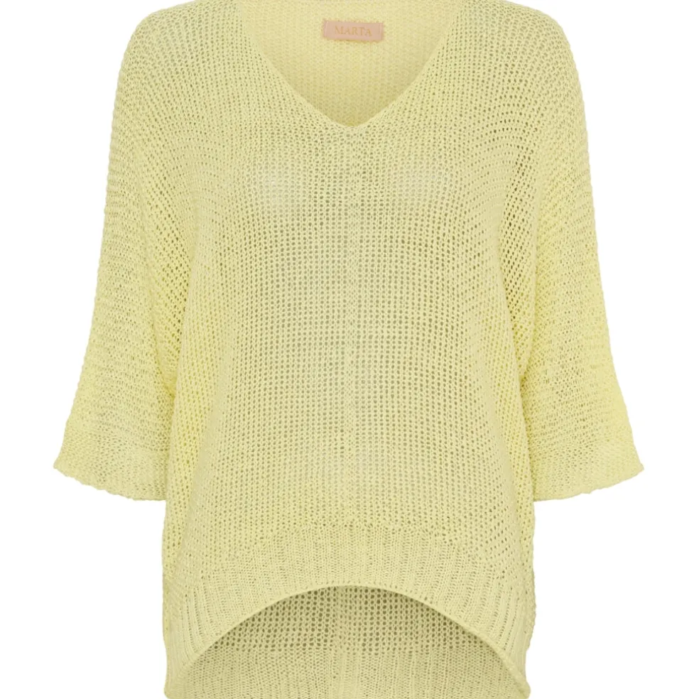 Marta Du Chateau dame strik 7010 - Yellow