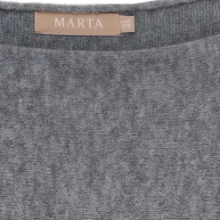 Marta du Chateau dame strik MdcElderflower 30003 - GrigioAntracite2901