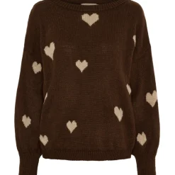 Marta du Chateau dame strik MdcClover 9582 - Moro