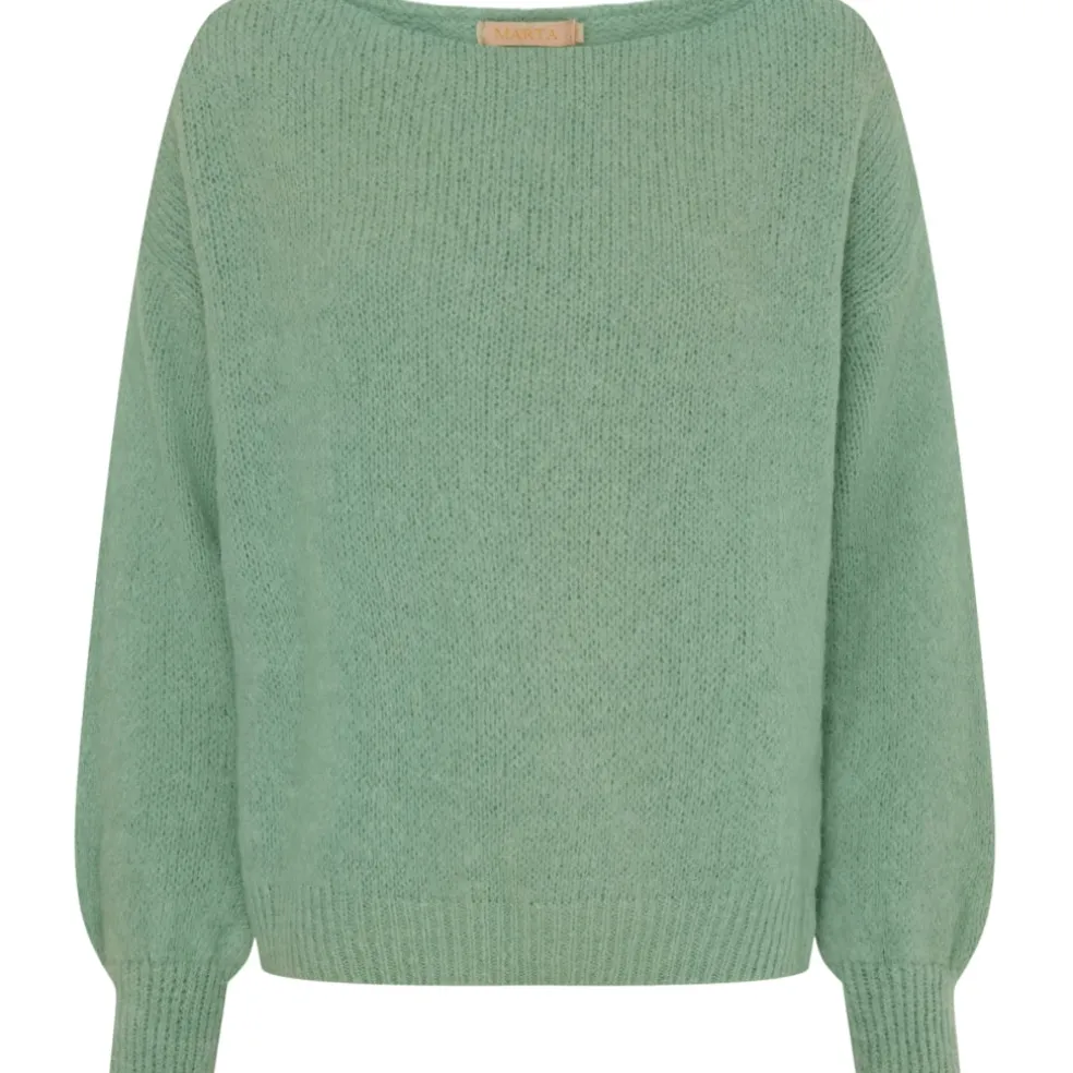 Marta du Chateau dame strik MdcRosa 5102 - salvia