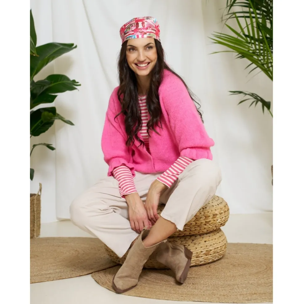 Marta du Chateau dame strik MdcJuliana 2413 - Pink9868