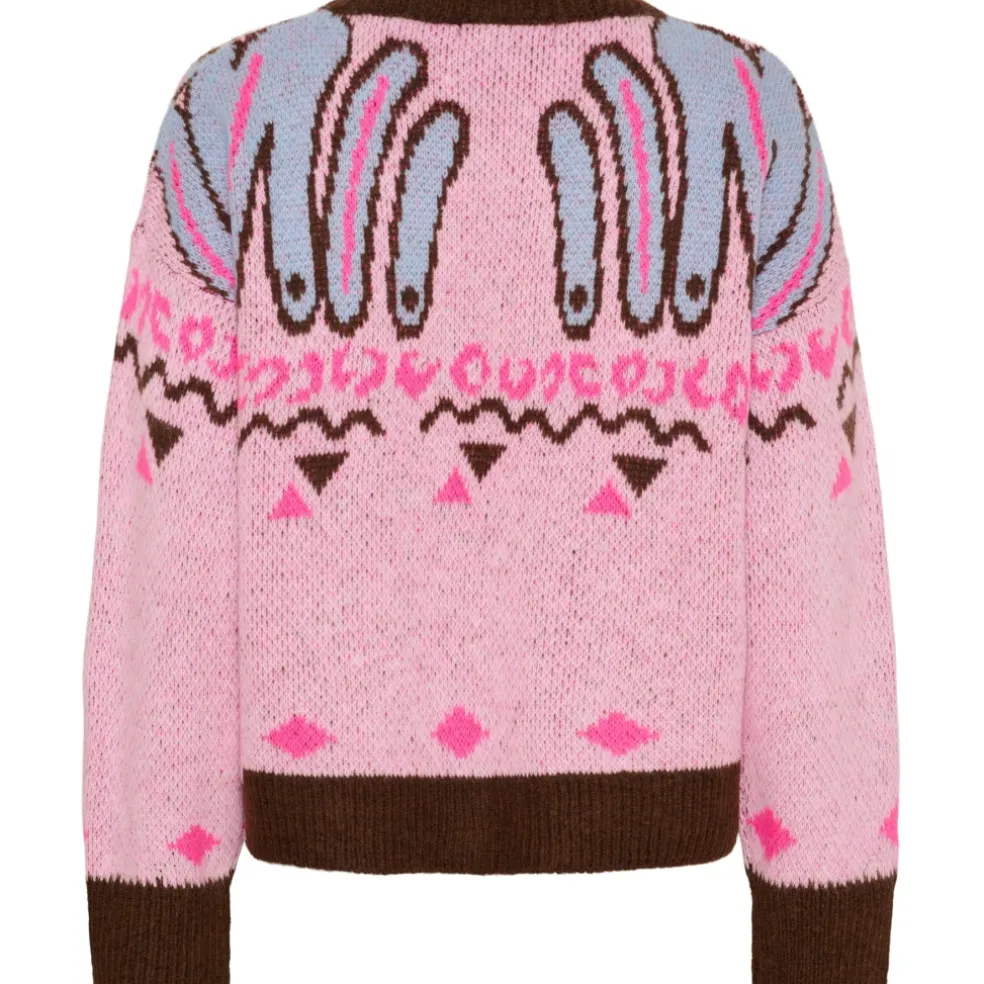 Marta du Chateau dame strik MdcBilla 8153 - Pink