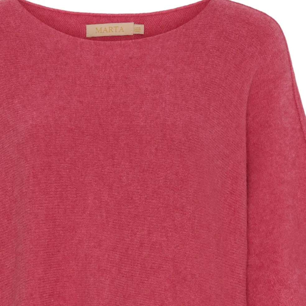 Marta Du Chateau dame strik MdcSia 5003 - Rasberry2880