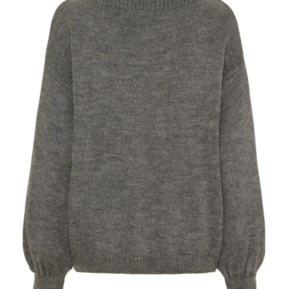 Marta du Chateau dame strik MdcAmarante 64023 - Dark Grey