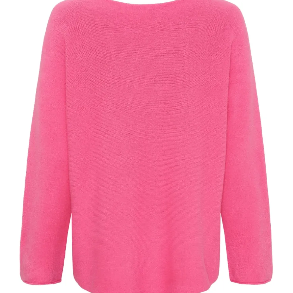 Marta Du Chateau dame strik MDCDagmar 5001 - Fuxia Fluo