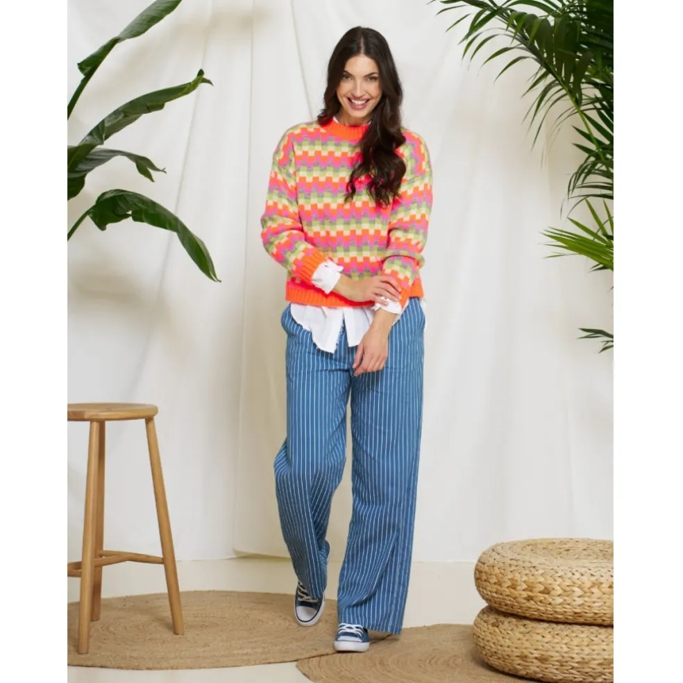 Marta du Chateau dame strik MdcAlbane 5147 - Multi